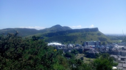 Edinburgh view from Calton Hill